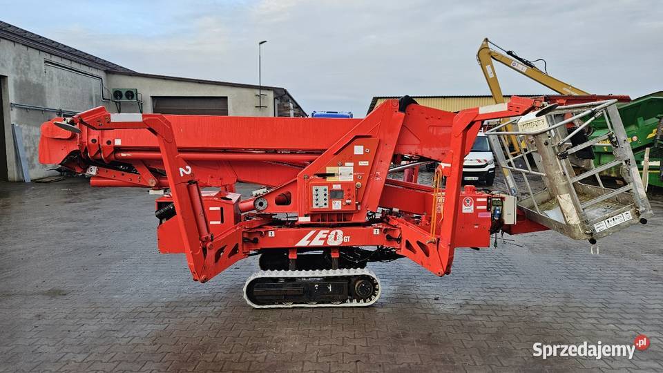 Gąsienicowy podnośnik koszowy Teupen LEO 23GT Gąsiennice Sochaczew