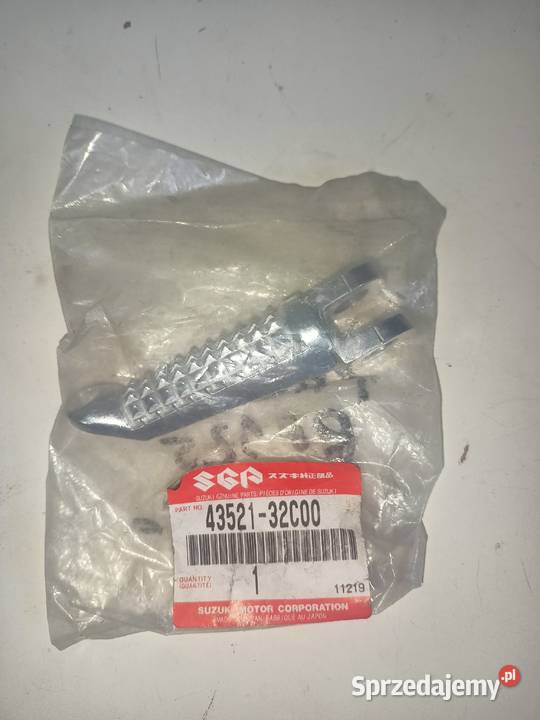 Podnóżek Suzuki RG 125 RGV 250 TR 50 4352132C00 Turek