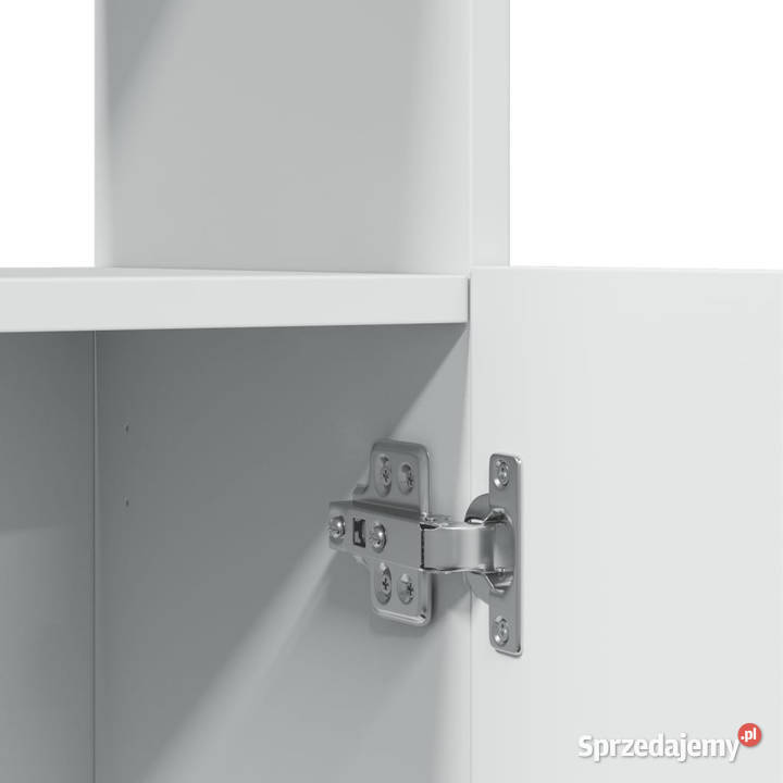 Wysoka szafka biała 92x33x100 materiał Warszawa sprzedam