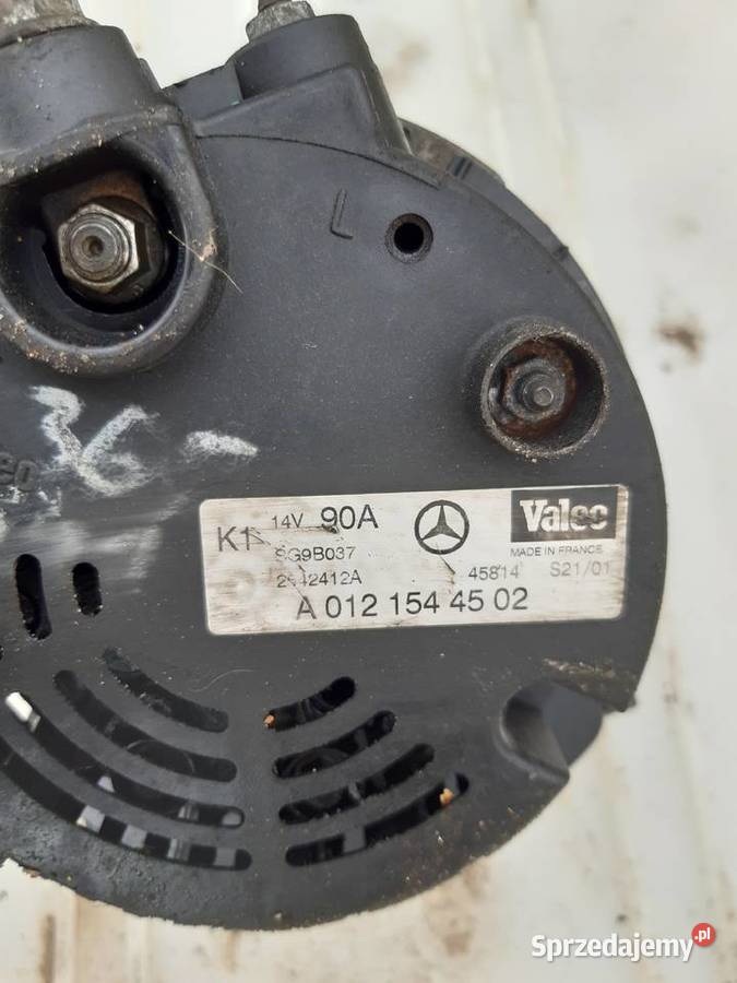 Mercedes W168 A klasa Alternator mazowieckie Mińsk Mazowiecki
