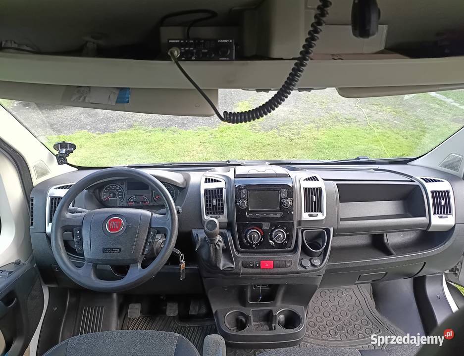 Ducato Maxi 9 osób tv duży bagażnik faktura 23 Fiat wielkopolskie Stropieszyn