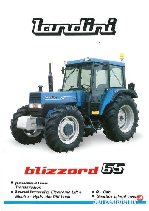 Landini Blizzard 65 Blizzard 75 katalog Szamotuły