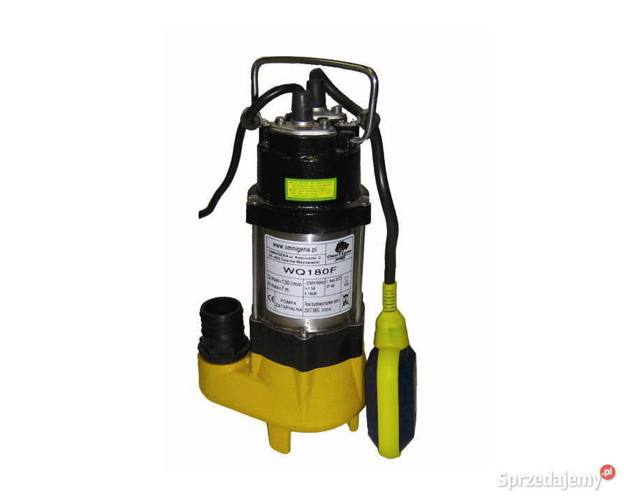 POMPA ZATAPIALNA WQ180F 230V do Szamba dolnośląskie
