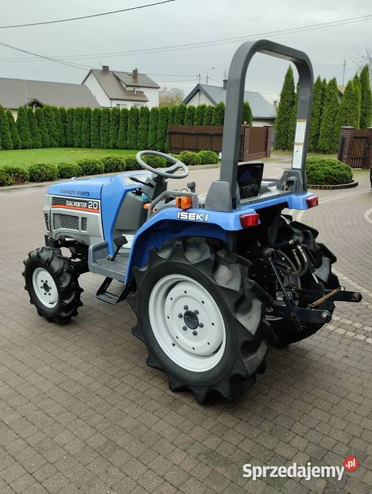 Mini Traktorek Iseki 20 4X4 Wspomaganie Rewers Maszyny rolnicze Międzyrzec Podlaski