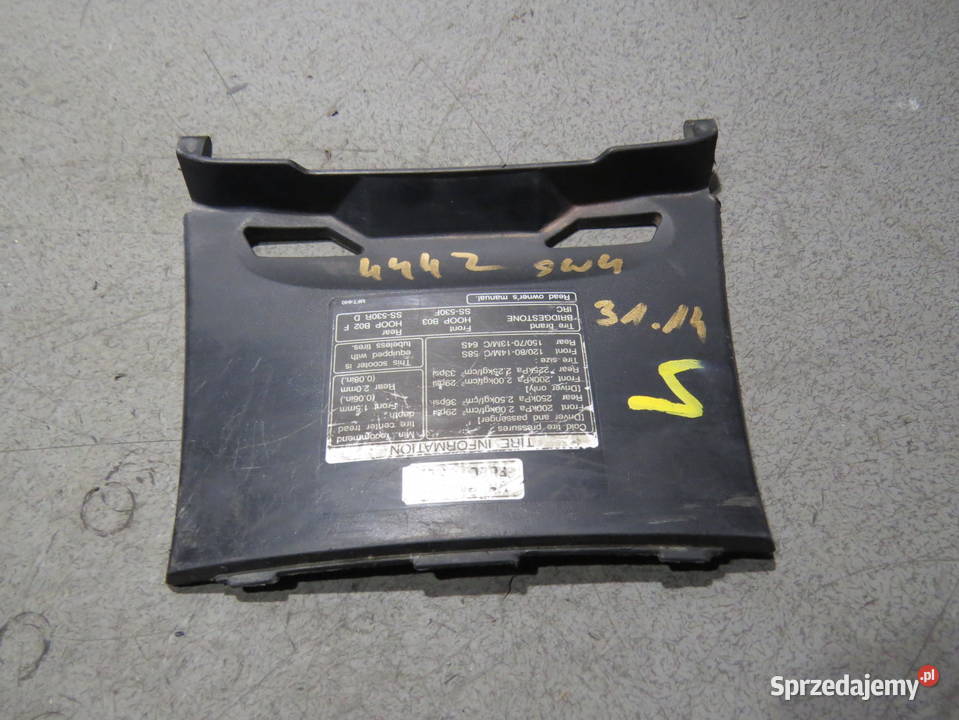 HONDA SWT400 SW 400 650 ZAŚLEPKA PLASTIK KLAPKA Gdańsk