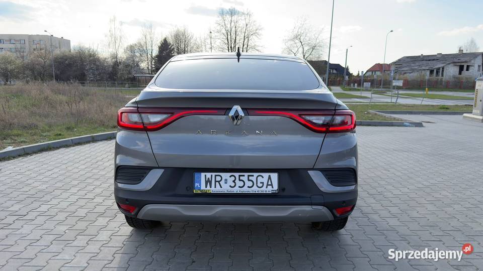 Renault Arkana Polski Salon reflektory ksenonowe Radom