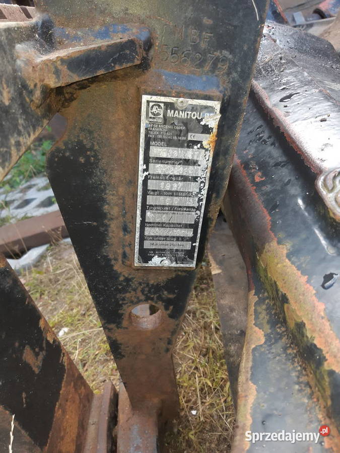 widly z ramka do ladowarki manitou Czarna Białostocka