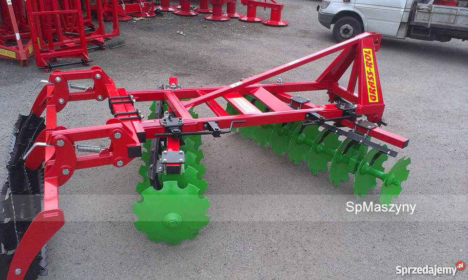 WZMOCNIONA BRONA TALERZOWA GRASS ROL TRANSPORT lubelskie Puławy