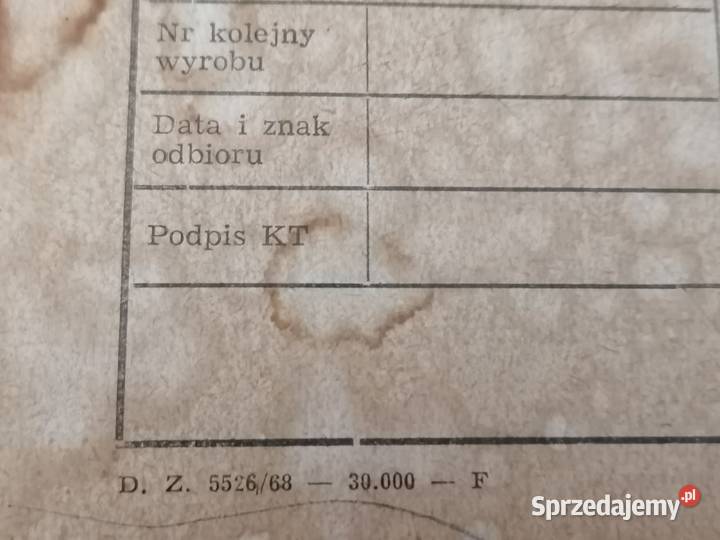 Stolik Vintage z roku 1968 z Krak Fabr Mebli małopolskie Kraków