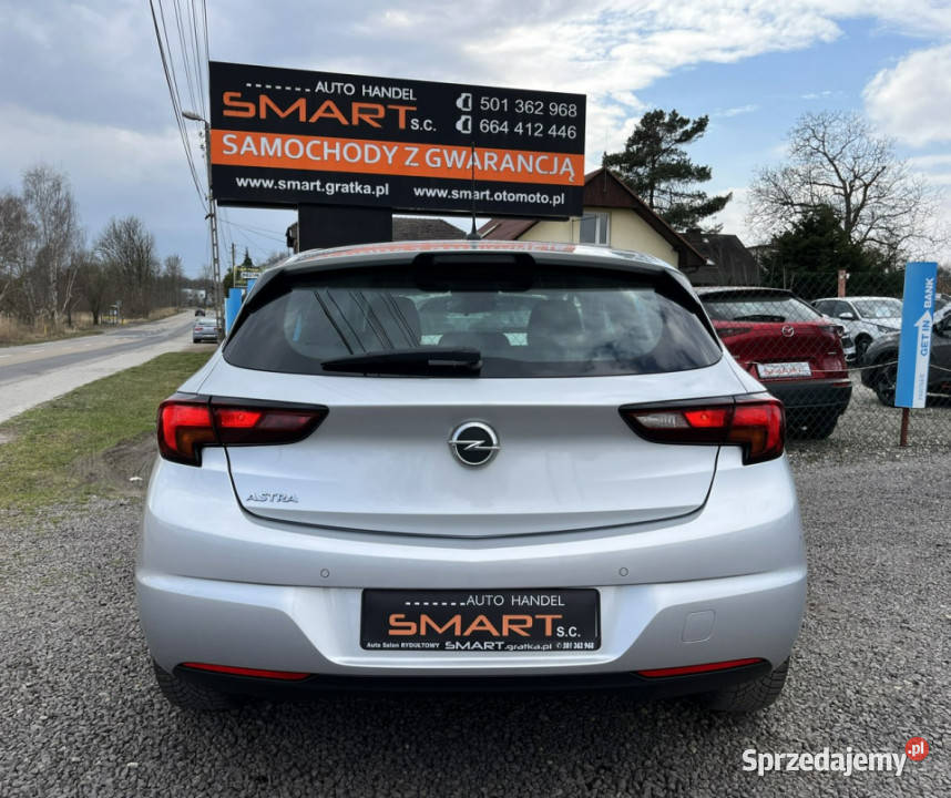 Opel Astra Salon Full Ledy Benzyna Serwis FV23 K serwisowany w ASO Rydułtowy