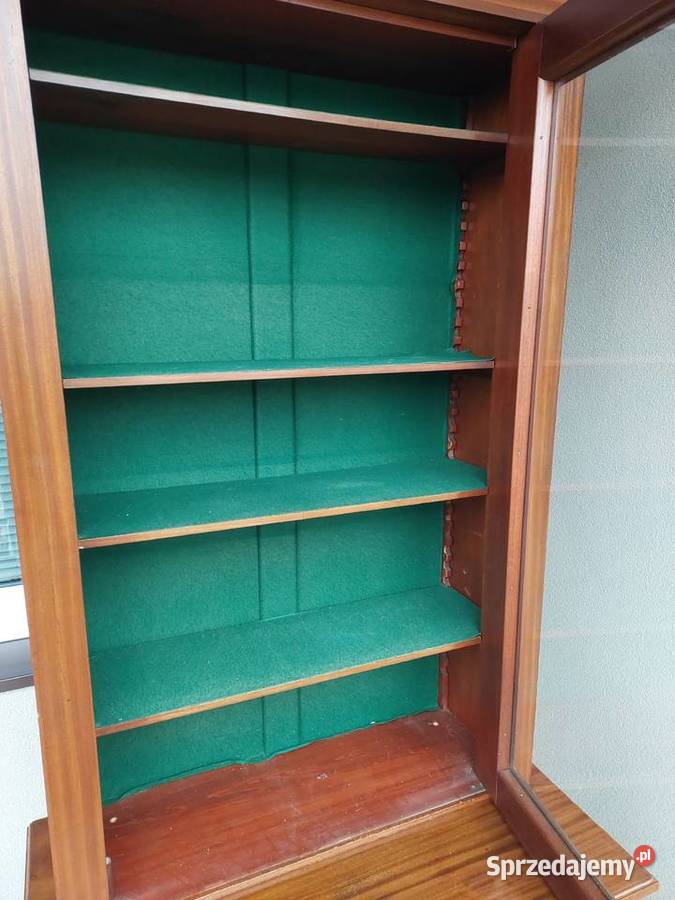 Stary kredens witryna biblioteka komoda ok 1910r pomorskie Tczew
