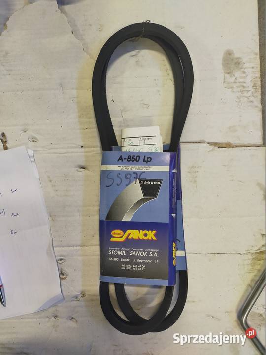 Pasek klinowy A850LP Stomil Sanok Star nowy kujawsko-pomorskie Brzozówka