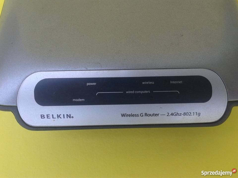 BELKIN Wireless G Ruter model F5D72304