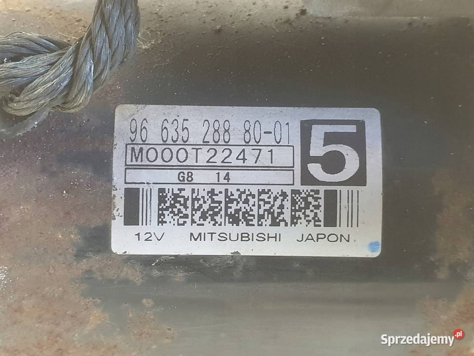 Citroen C4 Picasso 16 HDI ROZRUSZNIK 9663528880