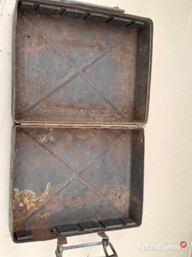 Niemiecka skrzynka na amunicje 1939 Krypno Wielkie