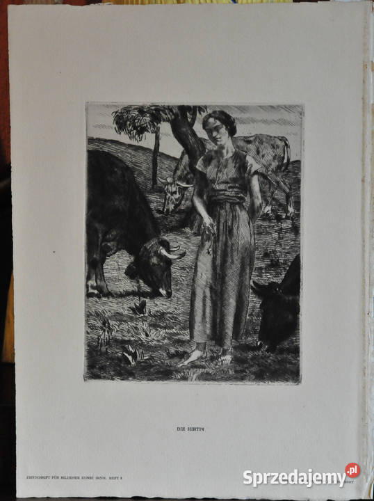 Otto Richard Bossert 18741919 Pasterka Wrocław sprzedam