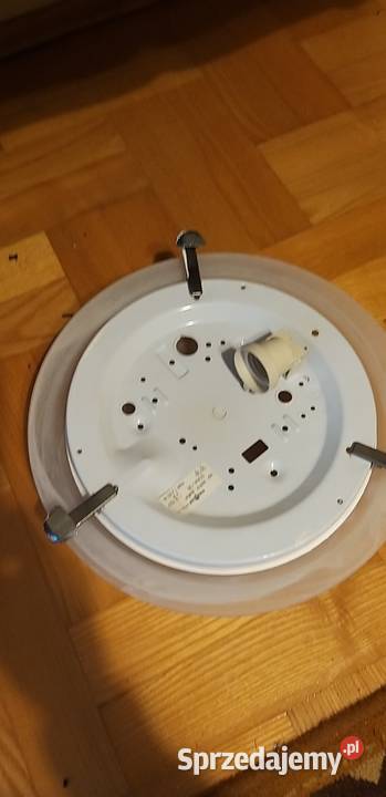 Plafoniera do łazienki z kloszem biały zachodniopomorskie Szczecin