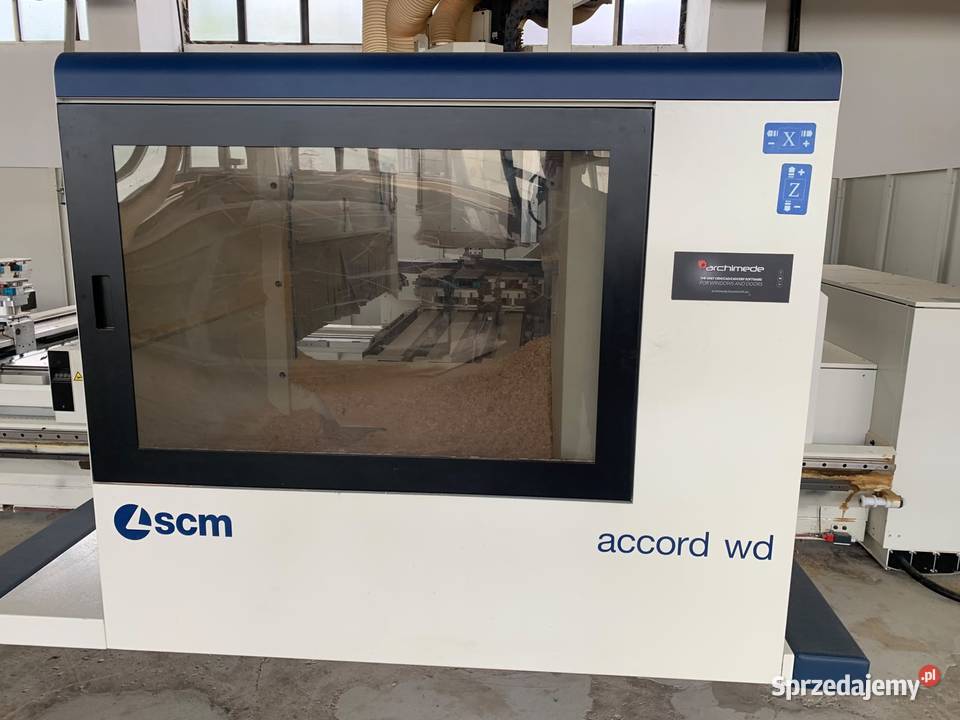 Centrum Obróbcze 5 Osiowe SCM ACCORD WD Juszczyn