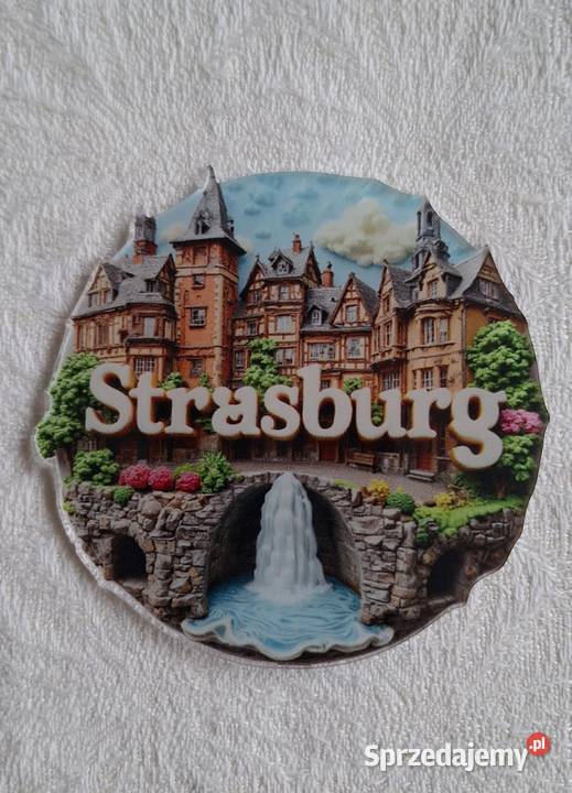 magnes na lodówkę Strasburg Francja dolnośląskie Wrocław