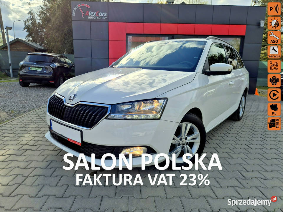 koda Fabia Salon Polska Fv 23 IV 2021 wspomaganie kierownicy mazowieckie Konstancin-Jeziorna