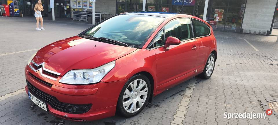 Citroen C4 VTS 2 0 136 koni szybki ekonomiczny wspomaganie kierownicy Myślenice