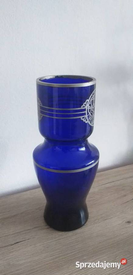 Wazon reklamowy Hortensja Porcelana i szkło łódzkie