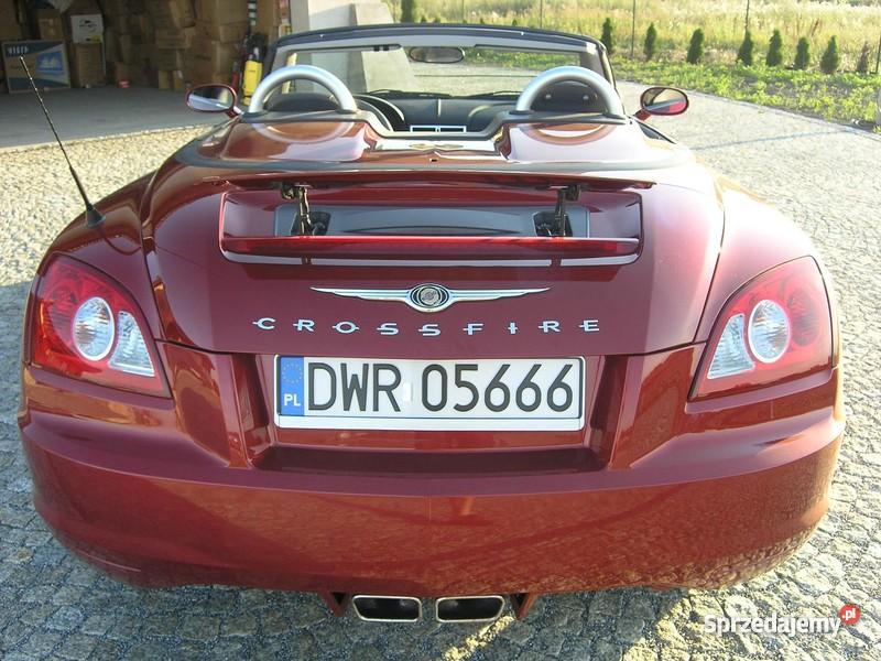 Chrysler Crossfire 32l 230 2005 r CABRIO Wrocław