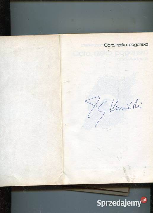 Odro rzeko pogańska Ireneusz Gwidon Kamiński Szczecin