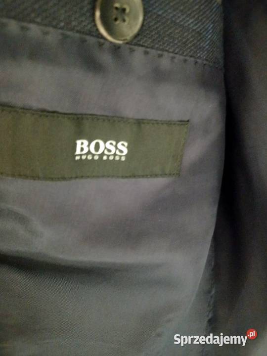 Garnitur Hugo Boss Czarne rozmiar 48 Rozmiar L wielkopolskie Żodyń