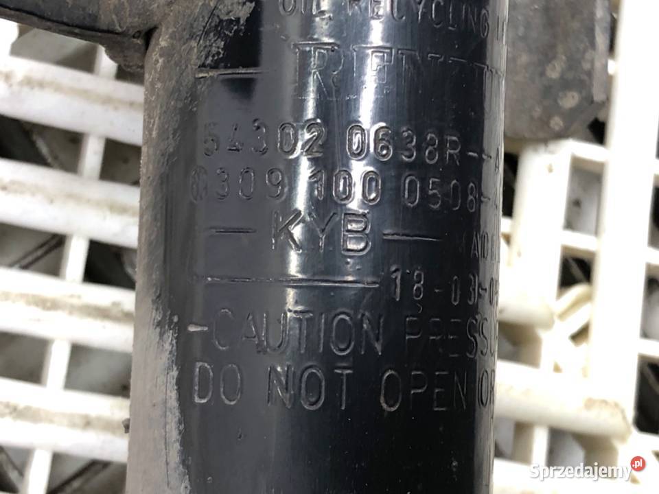 AMORTYZATOR PRAWY PRZÓD ZE SPRĘŻYNĄ RENAULT podkarpackie