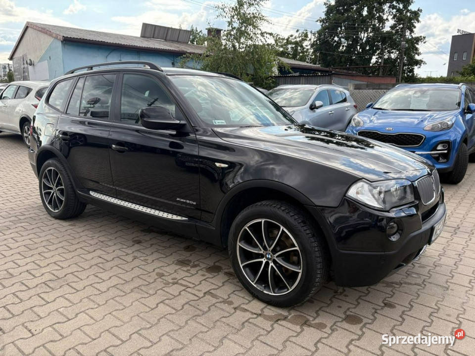 BMW X3 XDrive 20dSalon Pierwszy właściciel Napęd czarny