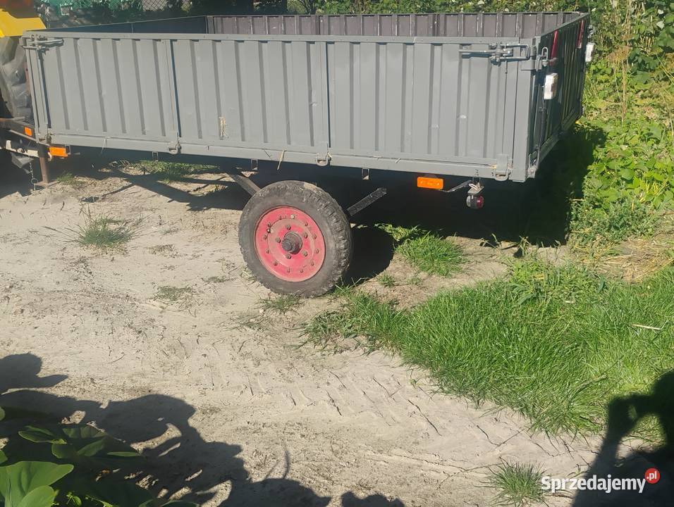 Przyczepa jednoosiowa Przyczepy rolnicze Jędrzejów