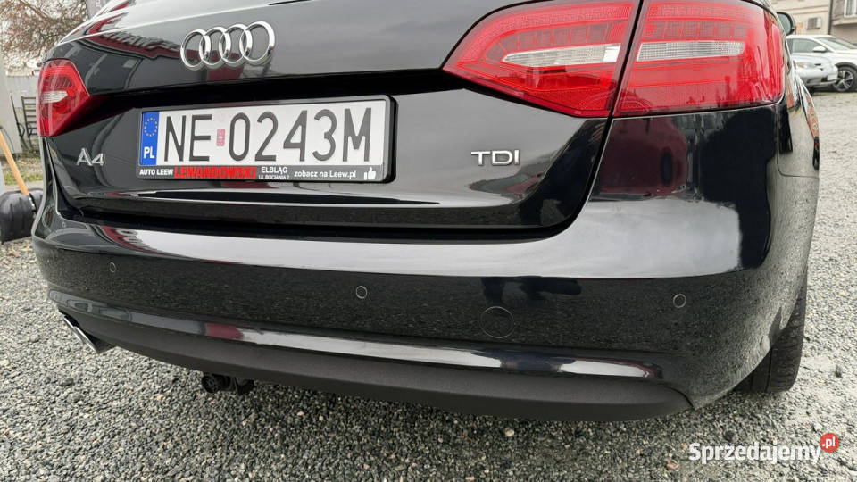 Audi A4 Avant 20 Diesel Moc 143 Zarejestrowany Rok produkcji 2013 A4