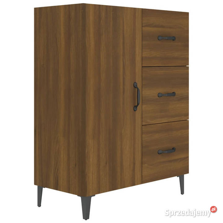 Szafka brązowy dąb 695x34x90 materiał mazowieckie