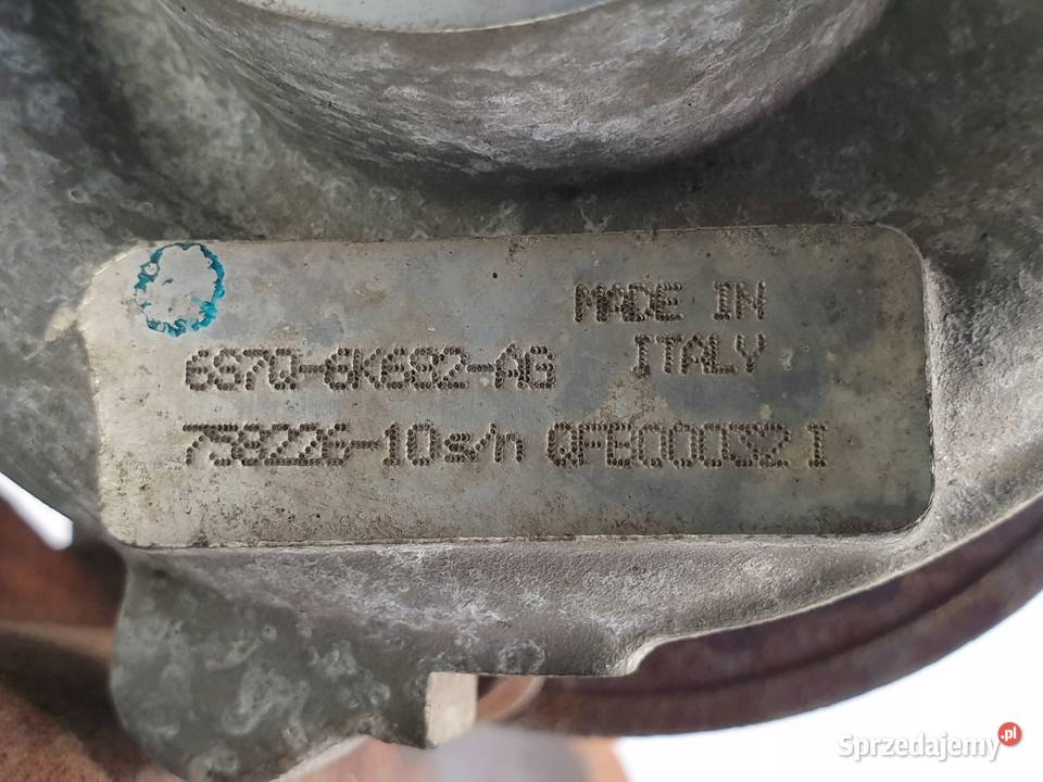 TURBOSPRĘŻARKA Ford Mondeo MK3 22 TDCI TURBO osobowe Chełm
