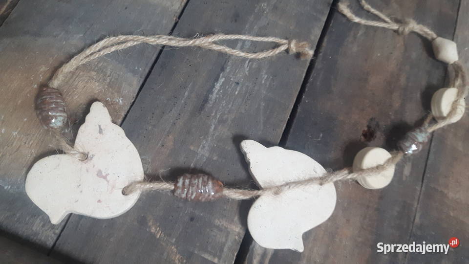 Ozdoba ceramiczna ręcznie wykonana mazowieckie Otwock