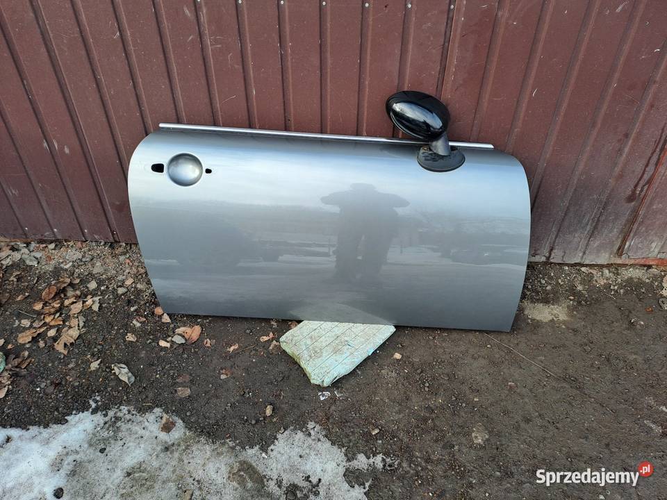 Mini cooper r50 r52 r53 drzwi prawe darek silver