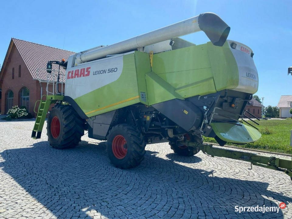 kombajny Claas kombajn CLAAS LEXION 560 heder Głogówek