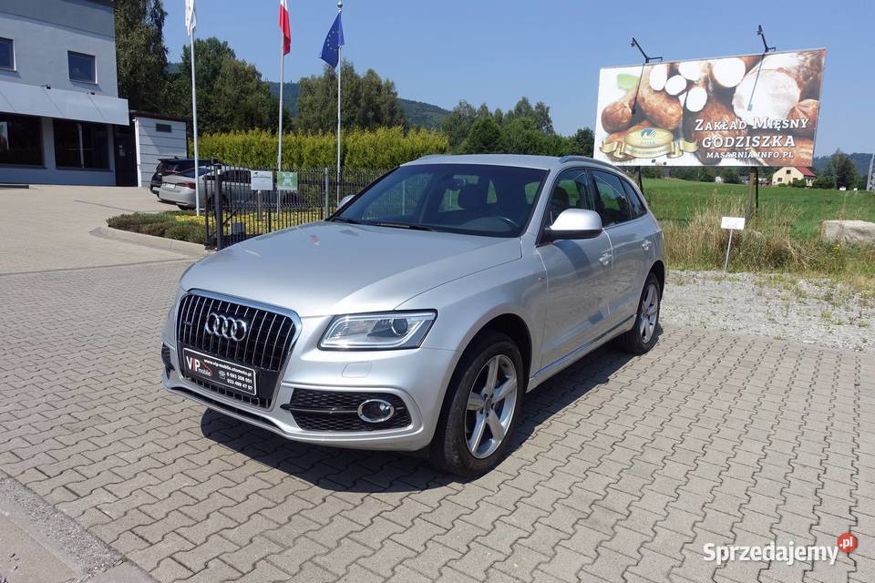 AUDI Q5 20TDI 177 QUATTRO SLINE 4X4 SALON POLSKA wielofunkcyjna kierownica Buczkowice