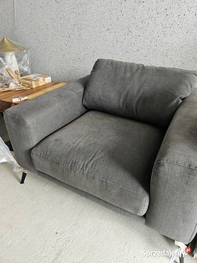 Fotel Adriana Furniture Vik ciemnoszary Fotele Mysłowice sprzedam