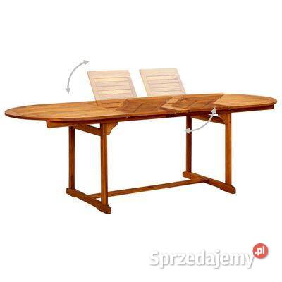 vidaXL Ogrodowy stół jadalniany 160240x100x75 Warszawa