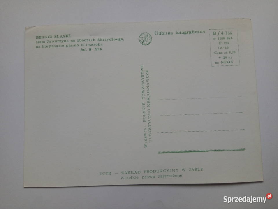 Pocztówka Beskid Śląski lata 6070te NOWA Dąbrowa Górnicza