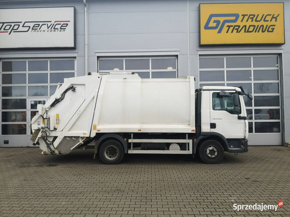 śmieciarki Man TGL 12210 MAN TGL Zabudowa JOAB Motoryzacja Sokołów sprzedam