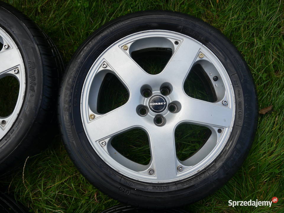 Felgi aluminiowe 17 5x100 Borbet Santa Monica pomorskie