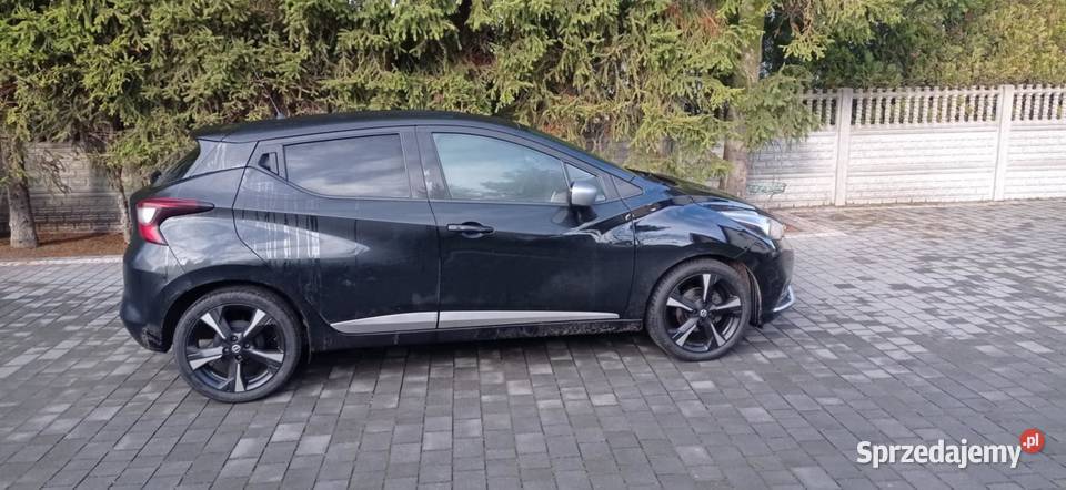 Nissan Micra K14 09 BENZ 2017 RADARKAMERA łódzkie Sieradz