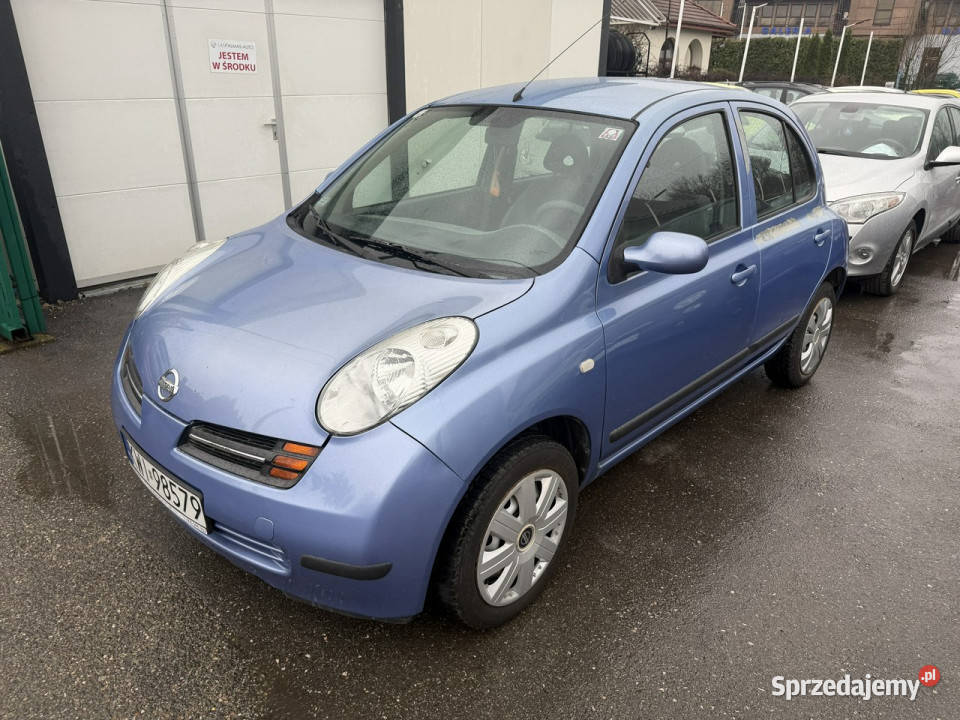 Nissan Micra RatyZamiana zdrowa bez rdzy opony Gdów