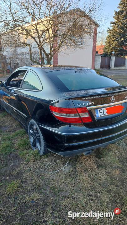 Mercedes Benz CLC 180 kompresor uszkodzony uszkodzony Łódź sprzedam