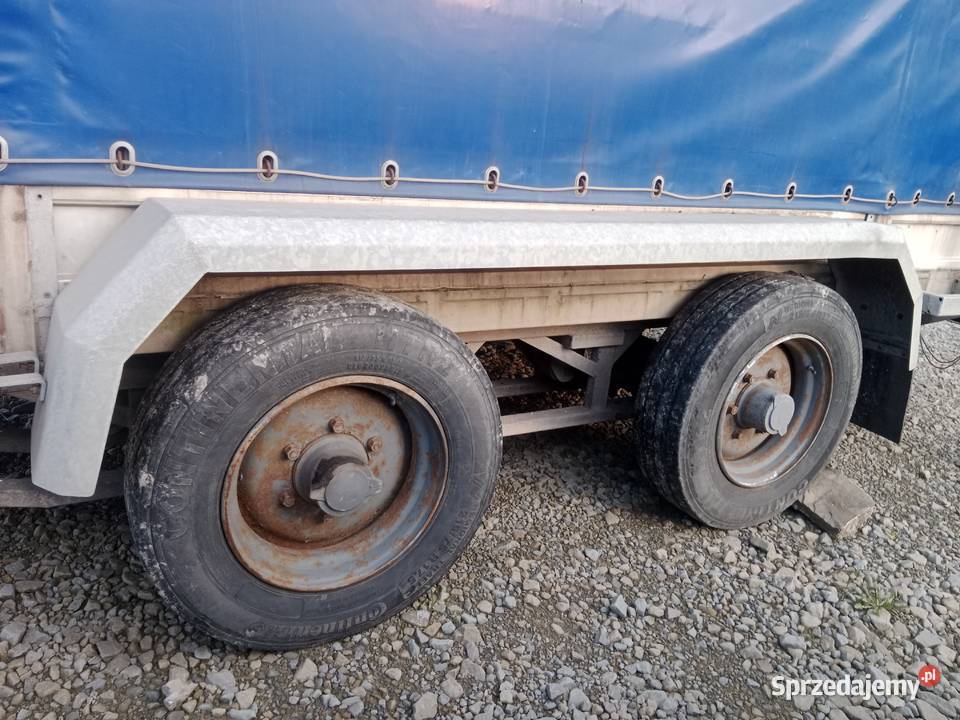 Przyczepa 2osiowa najazdowa SAM DMC 6500 Limanowa sprzedam