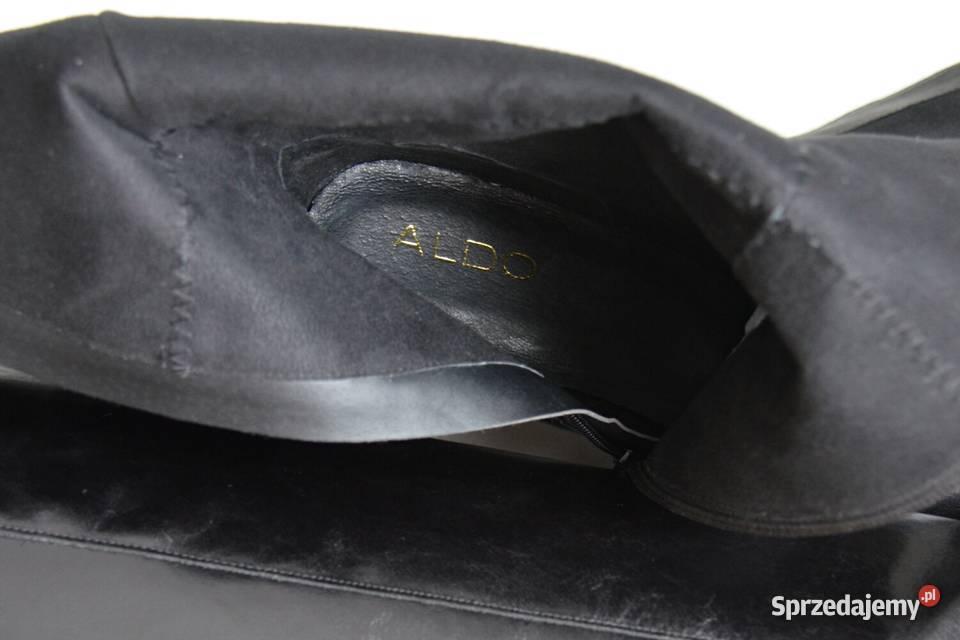 PERFEKCYJNA SZPILKA szersza cholewka WYSOKA do Aldo Białystok