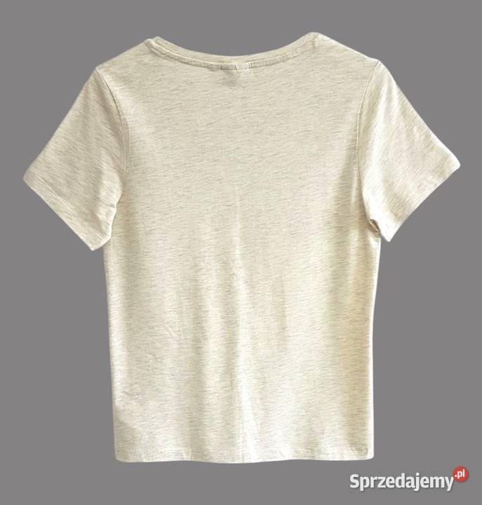 Damska bluzka żółta krótki rękaw bawełna Blue Chrzanów